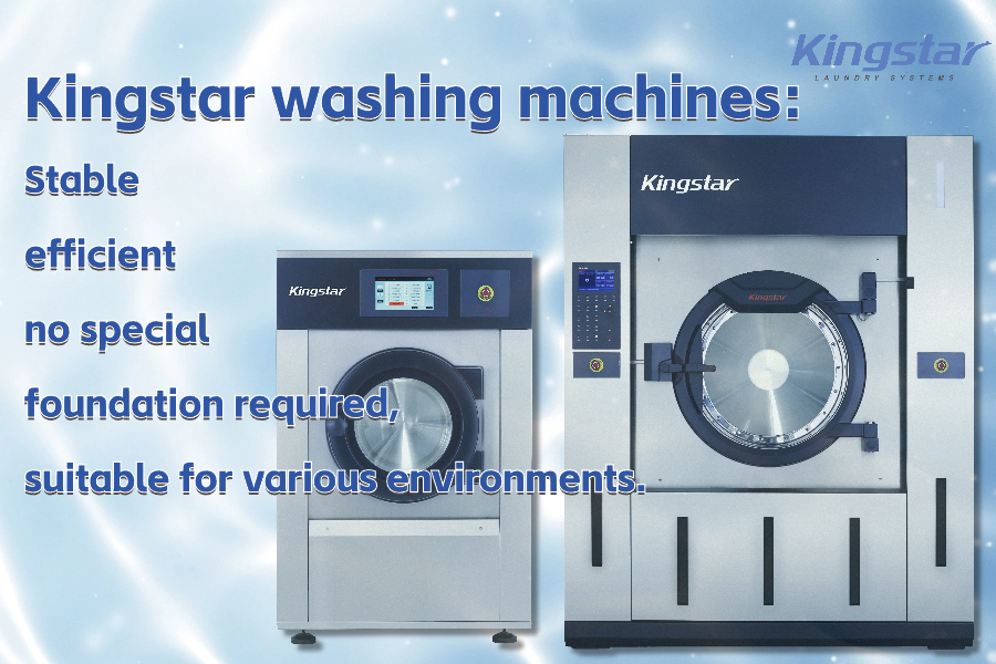 Ang Kingstar wet cleaning machine ay matalinong naglalaba ng lahat ng uri ng damit