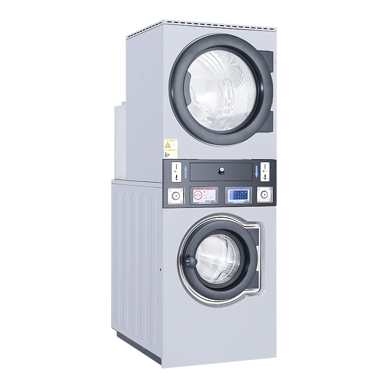 Paano naiiba ang coin-operated stacked washer dryer sa iba pang washing machine sa mga tuntunin ng kahusayan?