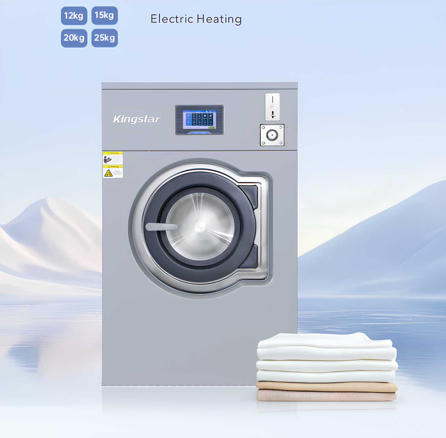 Mabisa bang alisin ng mga komersyal na washing machine ang mga matigas na mantsa?