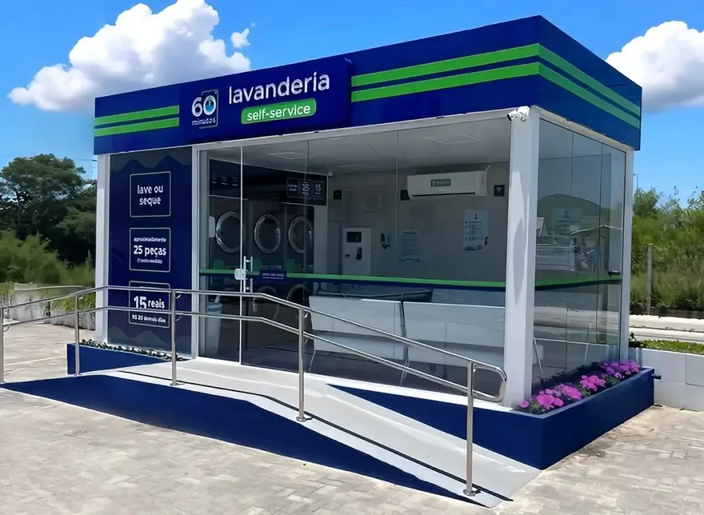 Ang 60 Minutos Self-service Laundry Chain ay Gumagana sa buong Brazil