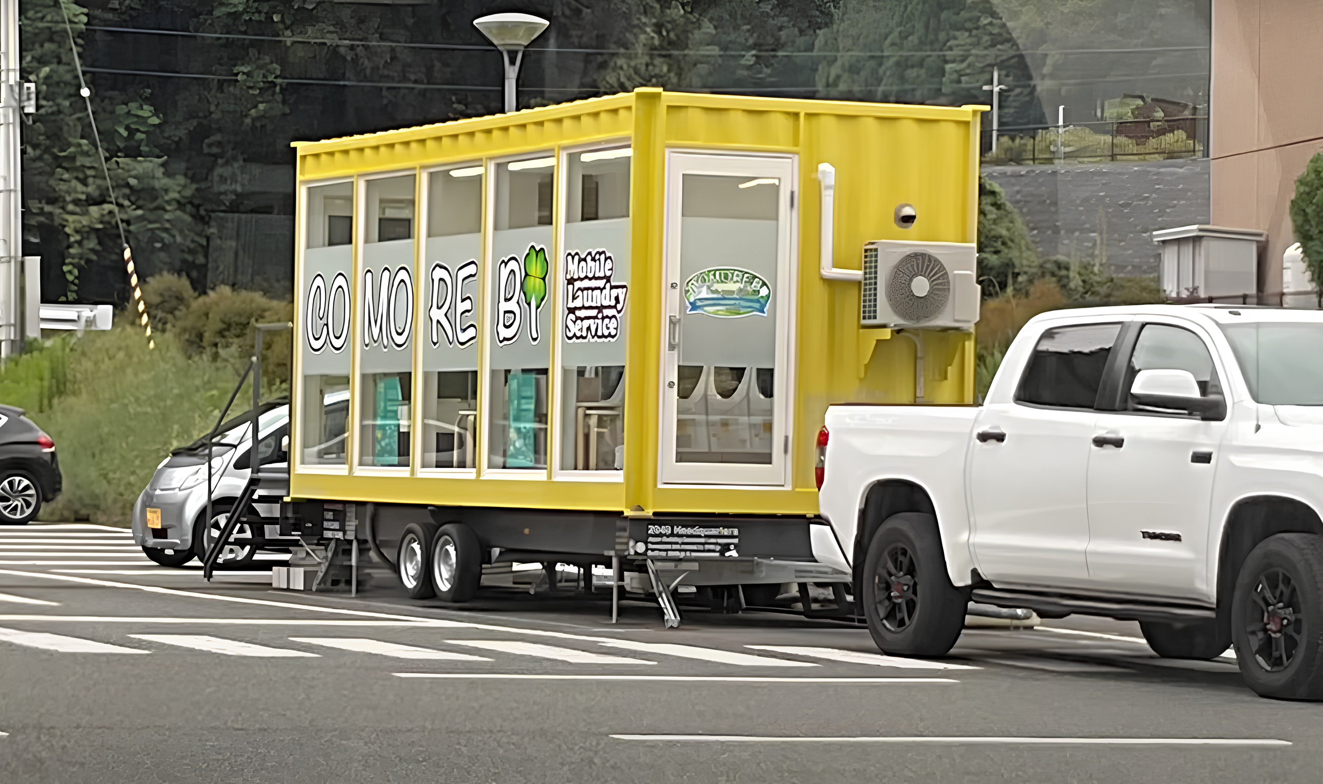 Mobile Laundromat ng Japan: Laundry on Wheels