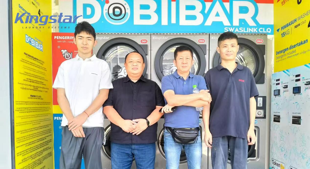 Maliit na Badyet, Malaking Oportunidad sa Negosyo: Ang Kingstar Stacked Washer-Dryer Solution ay Pinapalakas ang Dobi Bar Laundromat ng Malaysia